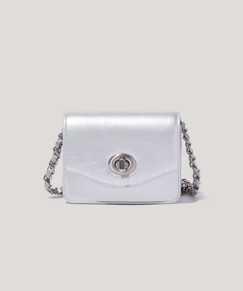 【OVHEE】 Mignon Micro Bag_Silver ショルダーバッグ 正規品