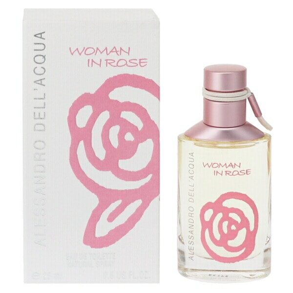 アレッサンドロ デラクア ウーマン イン ローズ EDT SP 25ml 7,227円