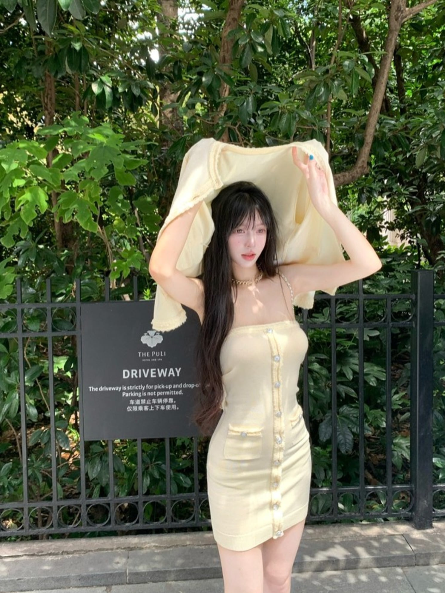 (2color)スウィーティーニットワンピースセットアップ