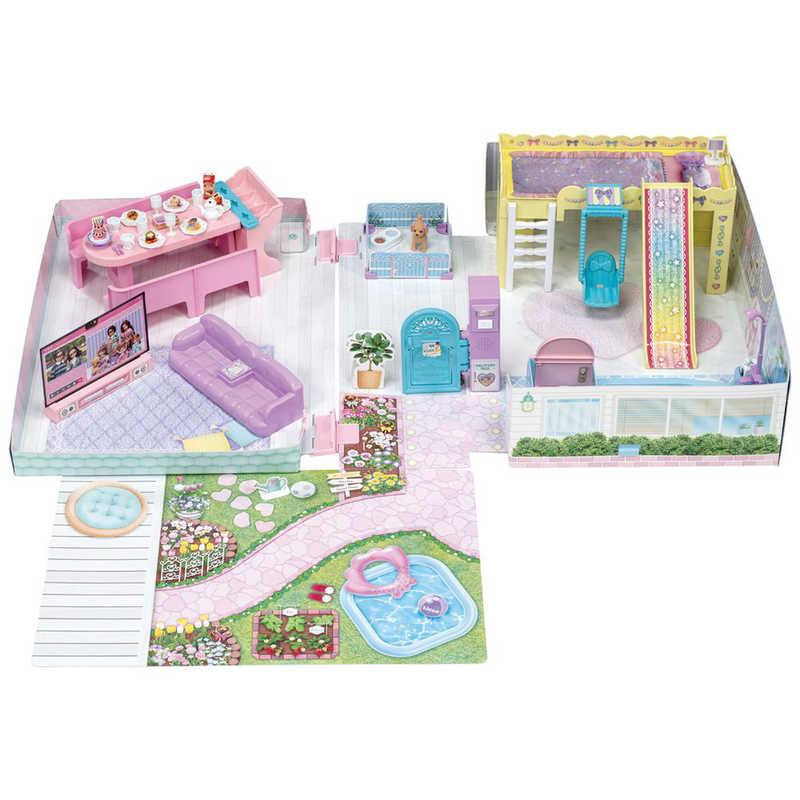 タカラトミー　リカちゃん ブランコとすべりだいのある ラ・メゾン