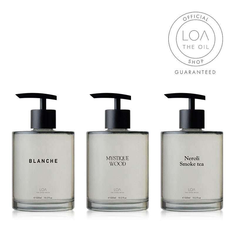 ロア ザ ハンドウォッシュ 320ml ブランシュ/ミスティックウッド/ネロリスモークティー LOA THE HAND WASH 香水 ハンドウォッシュ おしゃれ いい香り 保湿 天然成分