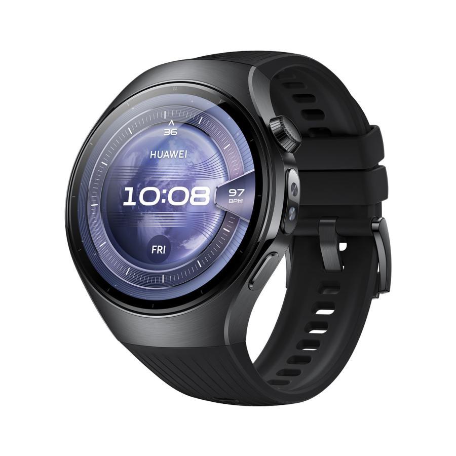 【新品】HUAWEI ファーウェイ スマートウォッチ HUAWEI WATCH 5 46mm Rates-L19F ブラック