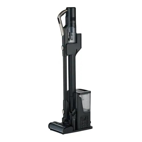 Haier JC-HG1A-K コードレススティッククリーナー 自動ゴミ収集ドック搭載 サイクロン式 ブラック