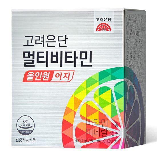 高麗銀だんマルチビタミンオールインワンイージー120錠(2ヶ月分) (温)