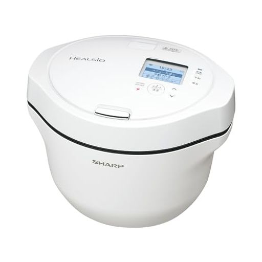 SHARP 水なし自動調理鍋 HEALSIO ヘルシオ ホットクック 2.4Lタイプ ホワイト系 KN-HW24G-W