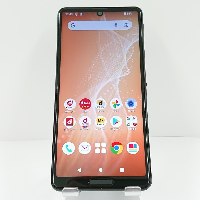AQUOS sense4 SH-41A ドコモ ブラック 送料無料 本体 c09473 【中古】