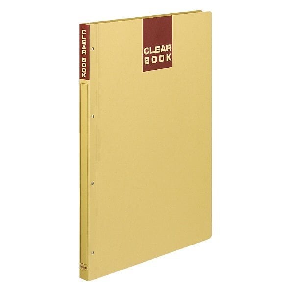 （まとめ買い）クリヤーブック クラフトタイプ A3縦 固定式20枚ポケット ラ-373 [x3]