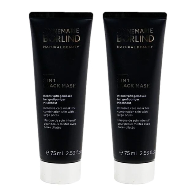2 In 1 ブラックマスク 75ml×2 【お得！】2個セット