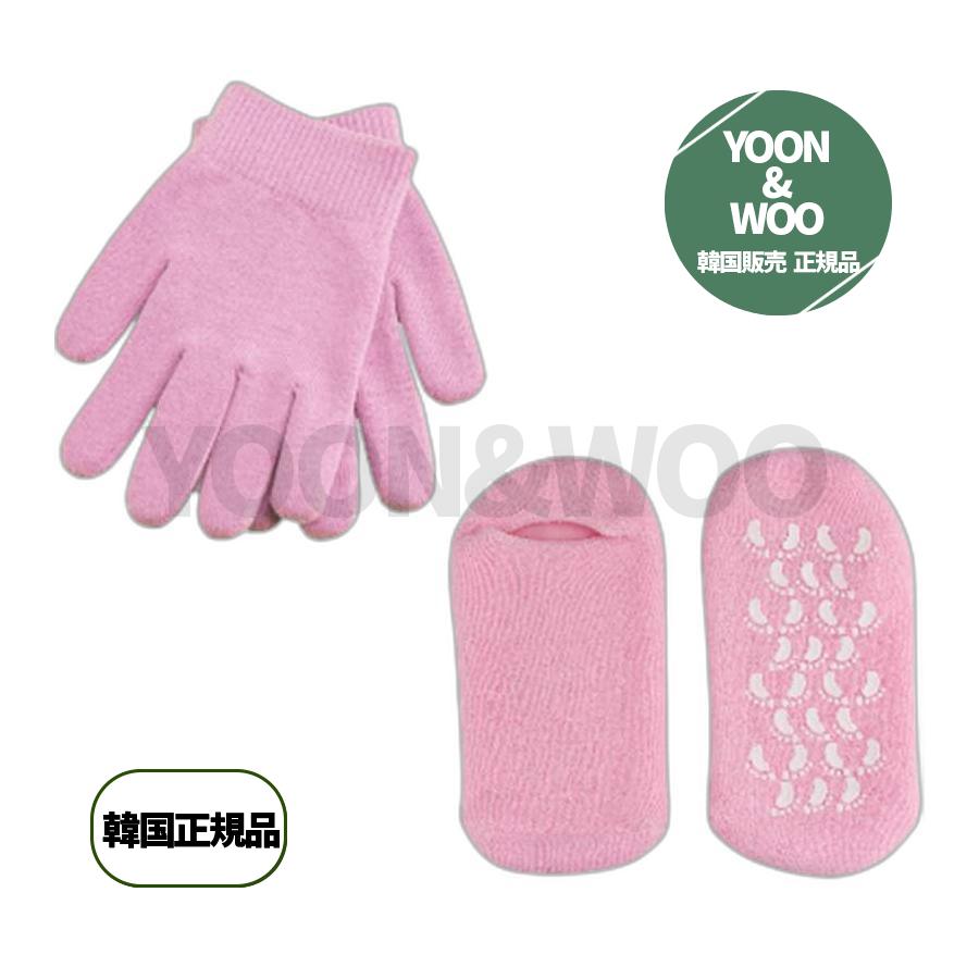 フェイスボディ美容保湿 堅肉ジェルグローブ+フットパックセットピンク 3セット 500g 5,273円