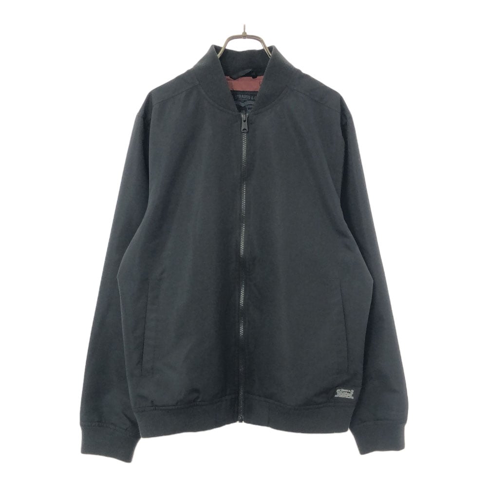 長袖 ブルゾン S ブラック ジップジャケット メンズ