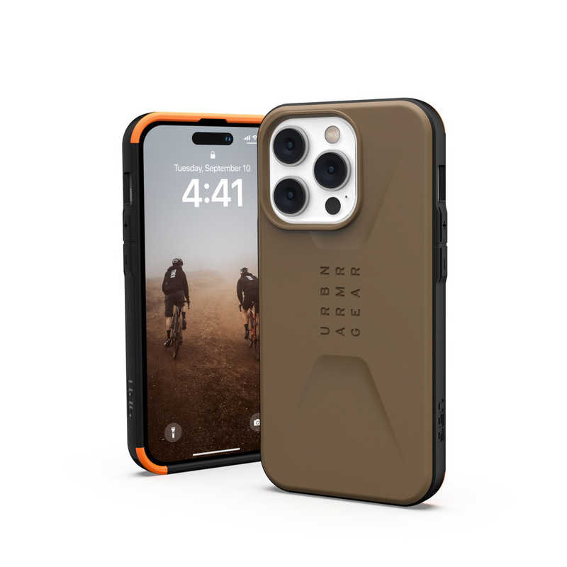 UAG　CIVILIAN ダークアース iPhone 14 Pro用　UAGIPH22MBCDE