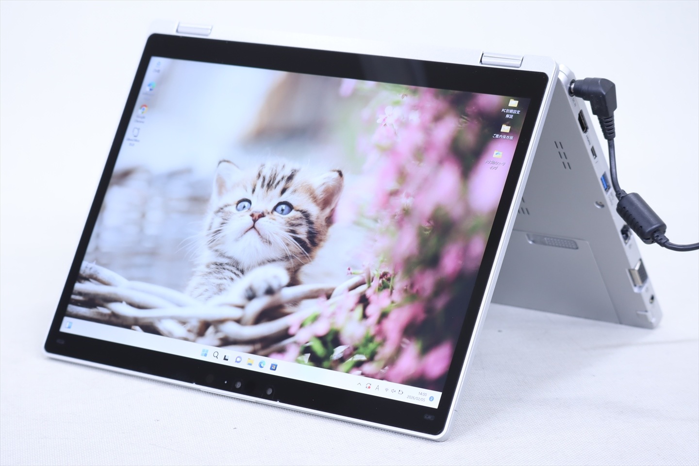 即配 2022年WQXGA+液晶パワフル2in1PC Lets note CF-QV1SFLAS i7-1185G7 16G 512G 12.0WQXGA+ Wi-Fi6 リカバリ BBA評価