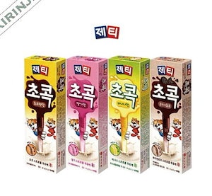 韓国飲み物＿牛乳がおいしくなるストロー10個入４set＿チョコ/いちご/バナナ/クッキーアンドチョ