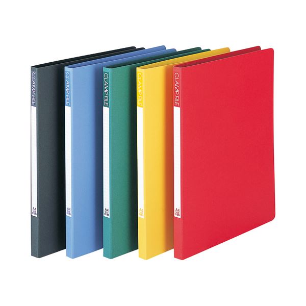 (まとめ) ビュートン クランプファイル A4タテ 100枚収容 背幅17mm ダークグレー SCL-A4-DG 1冊 (×30セット)