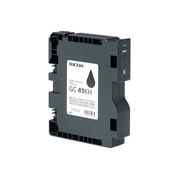 (まとめ）リコー SGカートリッジ GC41KHブラック Lサイズ 515825 1個(×3セット)