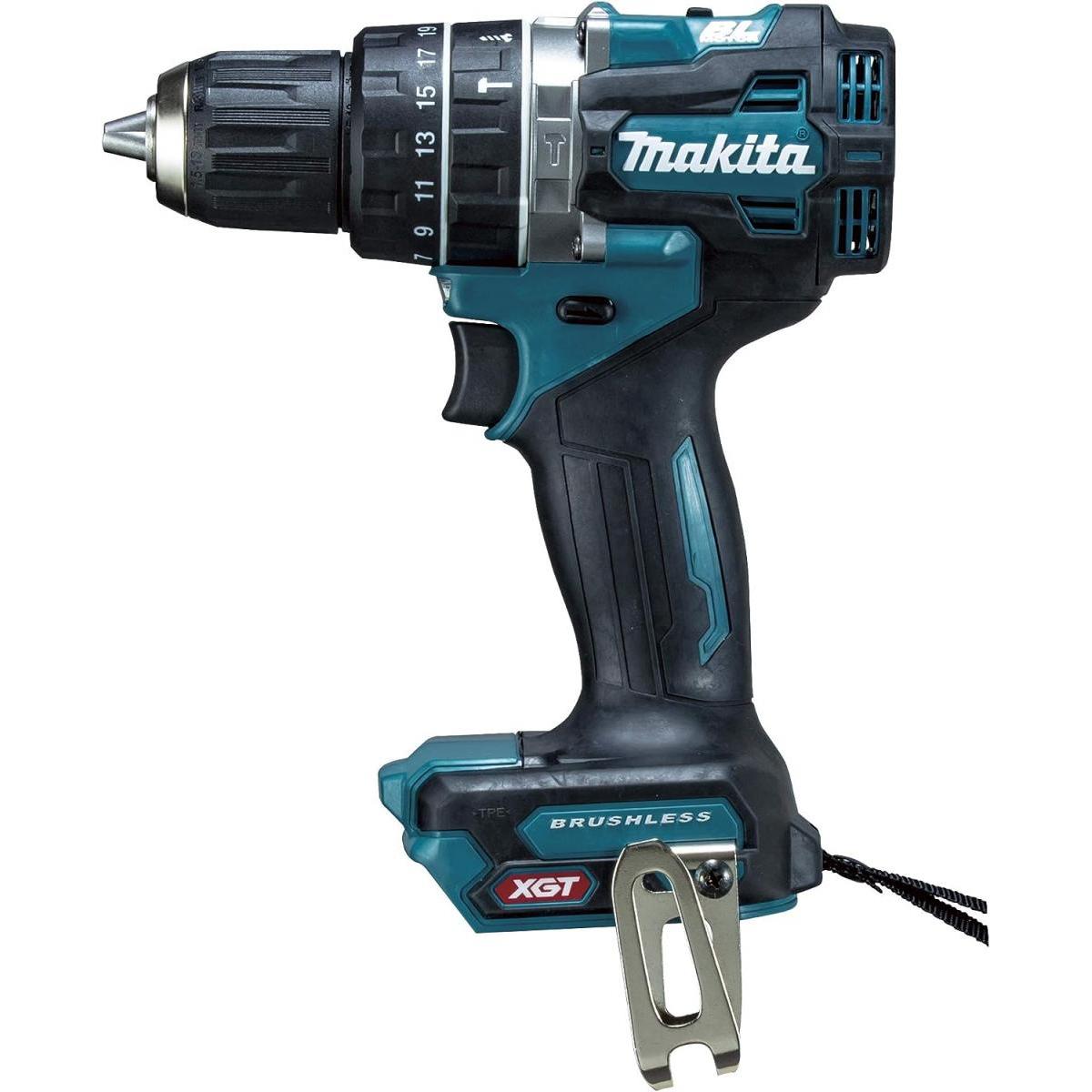 マキタ(Makita) 充電式 震動ドライバドリル 40Vmax バッテリ・充電器・ケース別売 HP002GZ 青 本体のみ ドライバドリル