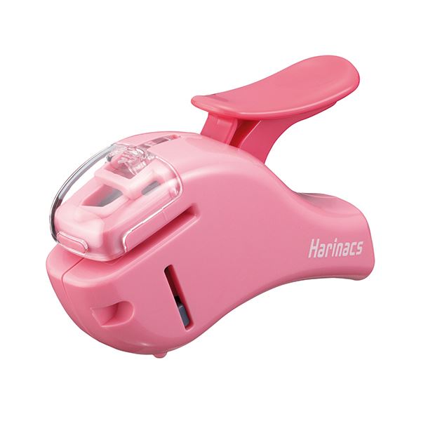 (まとめ) コクヨ 針なしステープラー(ハリナックスコンパクトα) 5枚とじ ピンク SLN-MSH305P 1個 (×30セット)