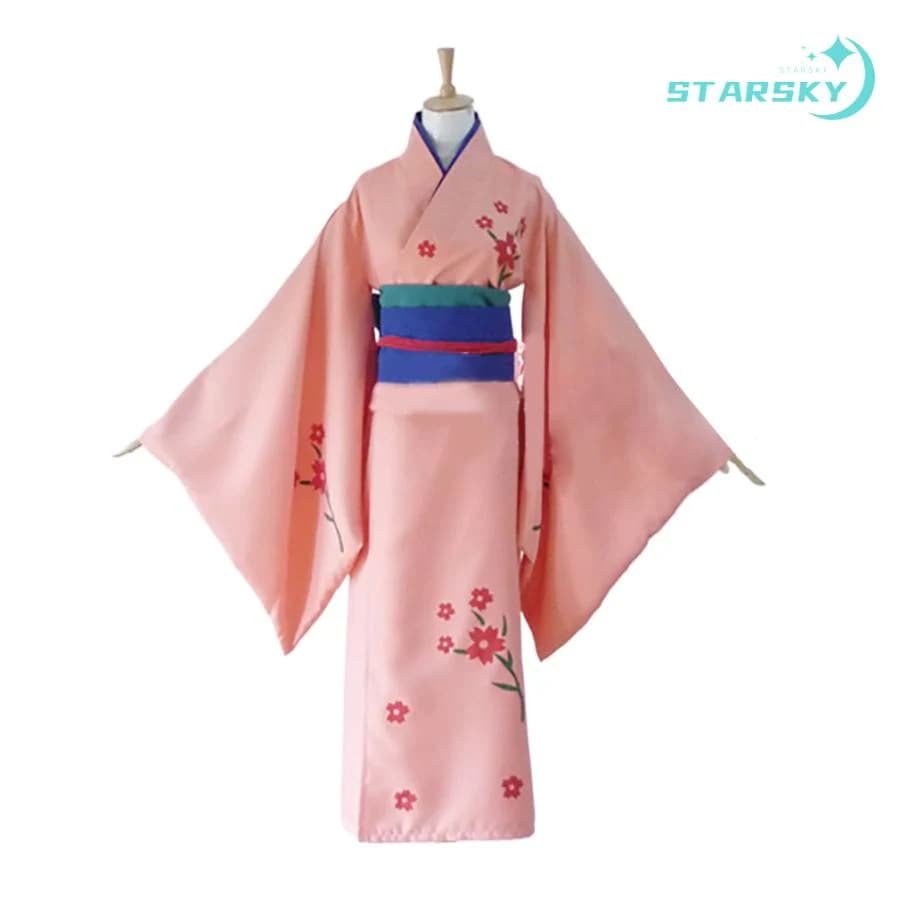 銀魂 風 志村妙 衣装 着物 風 コスプレ衣装 演出服 変装 仮装 二次会 イベント パーティー