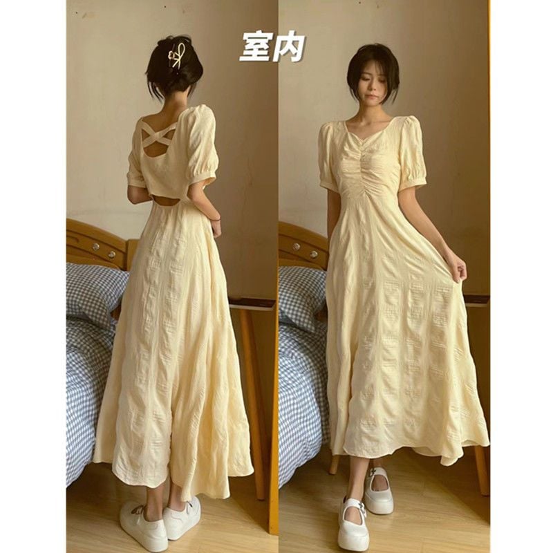 ロングスカート ウエスト&アンクルドレス 足首まで 夏 スーパーフェアリー 170 トールフェアリースピリット