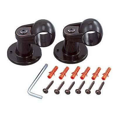 他サイト： 清水 いたわり手すりブラケット φ32用 2個入 ブラウンの商品画像