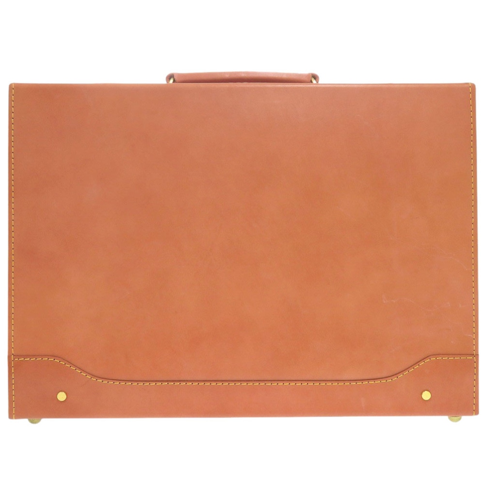 美品 銀座タニザワ 銀座タニザワ × ファイブウッズ トランク レザー ブラウン 1426【中古】Ginza Tanizawa ユニセックス