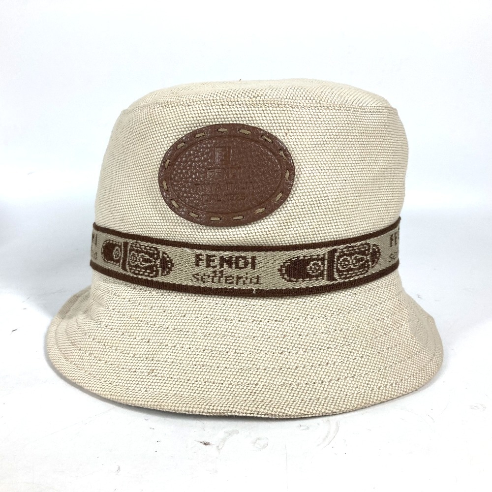ハット ロゴ セレリア ハット帽 帽子 バケットハット ボブハット 麻 ベージュ