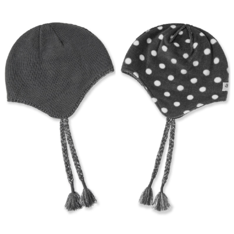 【aeae】 EARFLAP BEANIE : CHARCOAL 8,025円