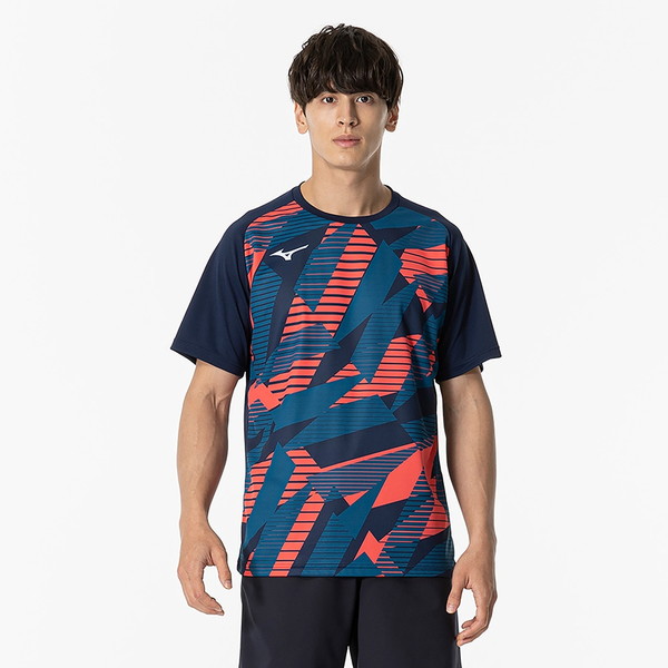 MIZUNO ミズノ ゲームシャツ ラケットスポーツ ユニセックス ゲームウエア メンズ 62JAB02414