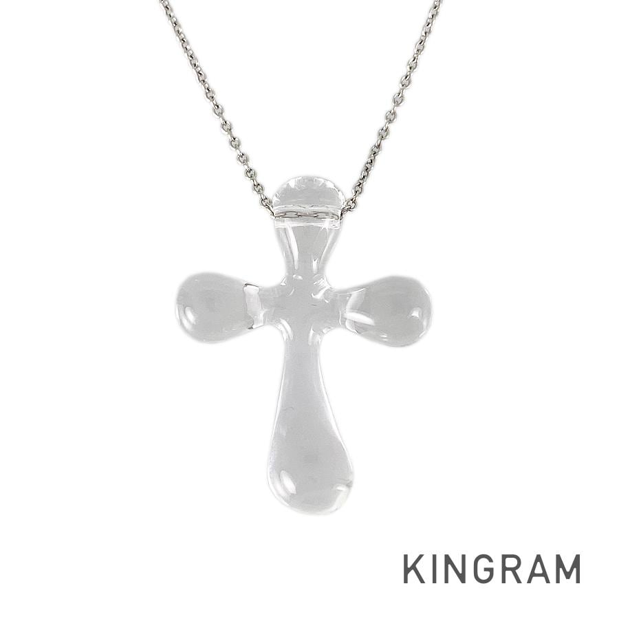 エルサ ペレッティ ロック クリスタル ネックレス st【中古】