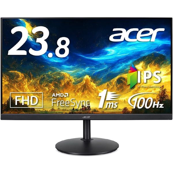 ゲーミング 液晶モニター Acer エイサー 23.8インチ ワイド FHD ディスプレイ AlphaLine CB2 応答速度 1ms CB242YEbmiprx 訳あり 8,100円