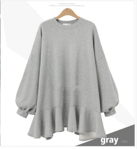 韓国の大型 -女性の秋と冬のセーターコートドレス