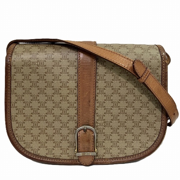 セリーヌ マカダム DM91 バッグ ショルダーバッグ レディース【中古】