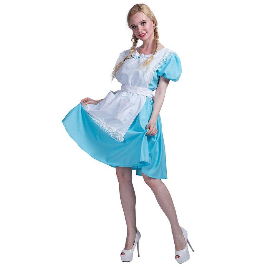 b223MXL ハロウィン衣装 大人用 女性用 メイド服 コスプレ メイド コスチューム ロリータ風 ハロウィン 衣装 アリス レディース ガールズ 猫女 ハロウィーン