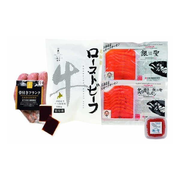 三國推奨 北海道グルメセット 5種/ローストビーフのタレ付 ZOA214381867 8,509円