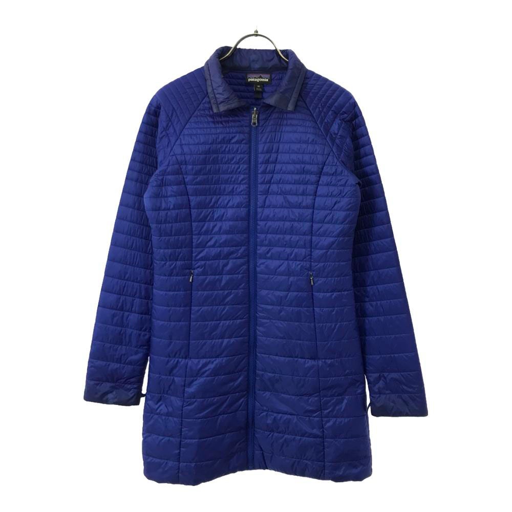 ロング 中綿ジャケット XS ブルー 28566FA16 レディース