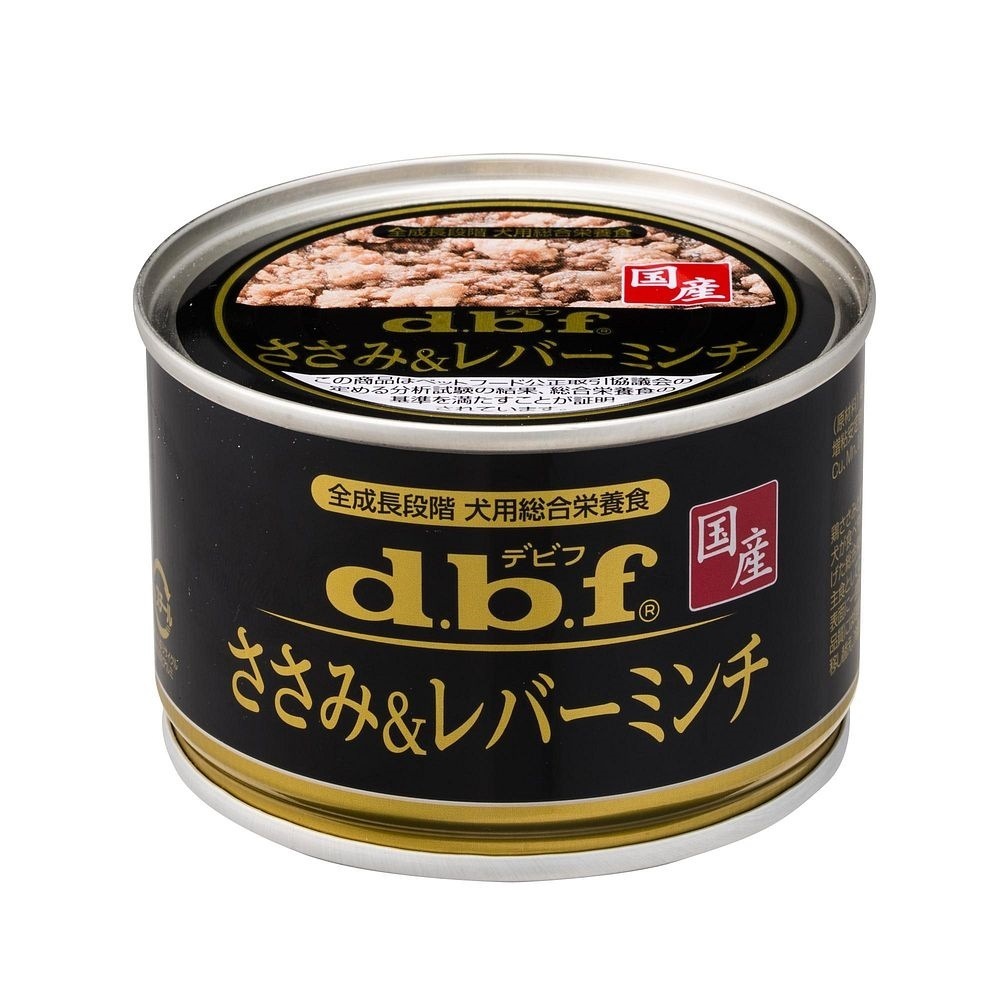 （まとめ買い）デビフ ささみ&レバー ミンチ 150g 犬用缶詰 ドッグフード [x24]
