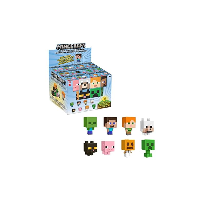 マインクラフト(MINECRAFT) モブヘッド ミニフィギュア ミニアソート A 【フィギュア36体入り Box販売】 【6才~】 986A-HDV64 11,782円