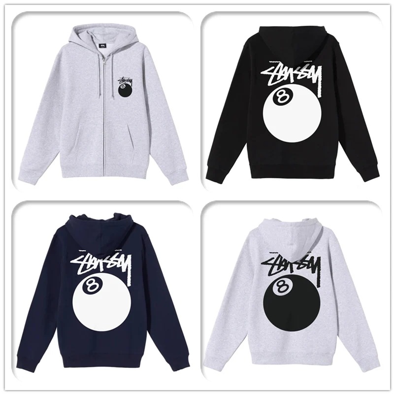 STUSSY(ステューシー) 8 BALL ZIP HOOD 1974735 スウェット パーカー プルオーバー