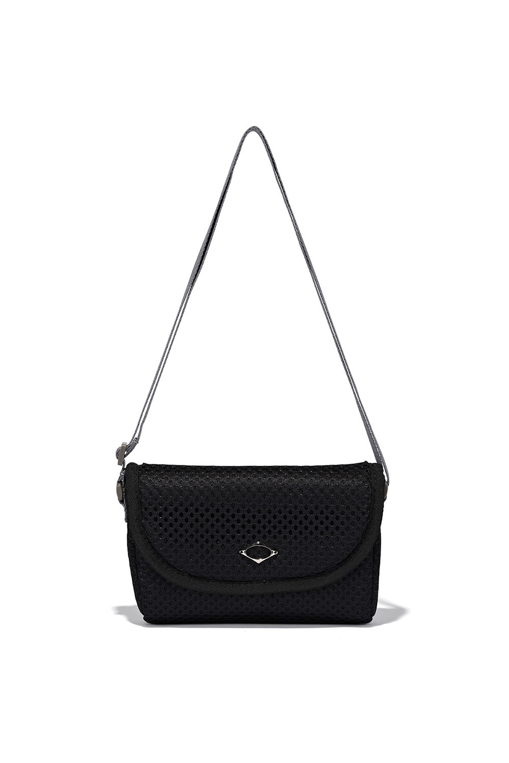 【MISCHIEF】 CUSHION MINI CROSS BAG : BLACK