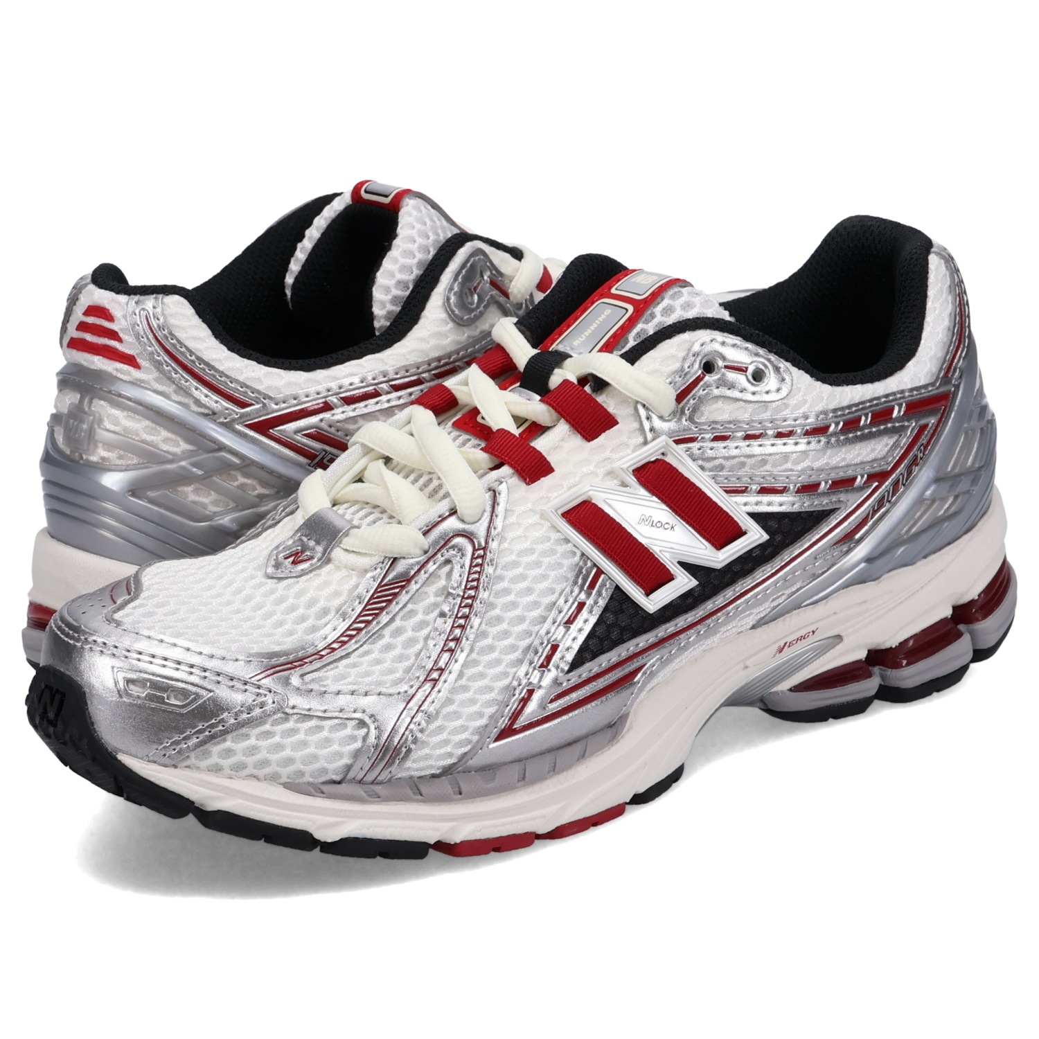 1906 スニーカー メンズ レディース Dワイズ シルバー M1906REA