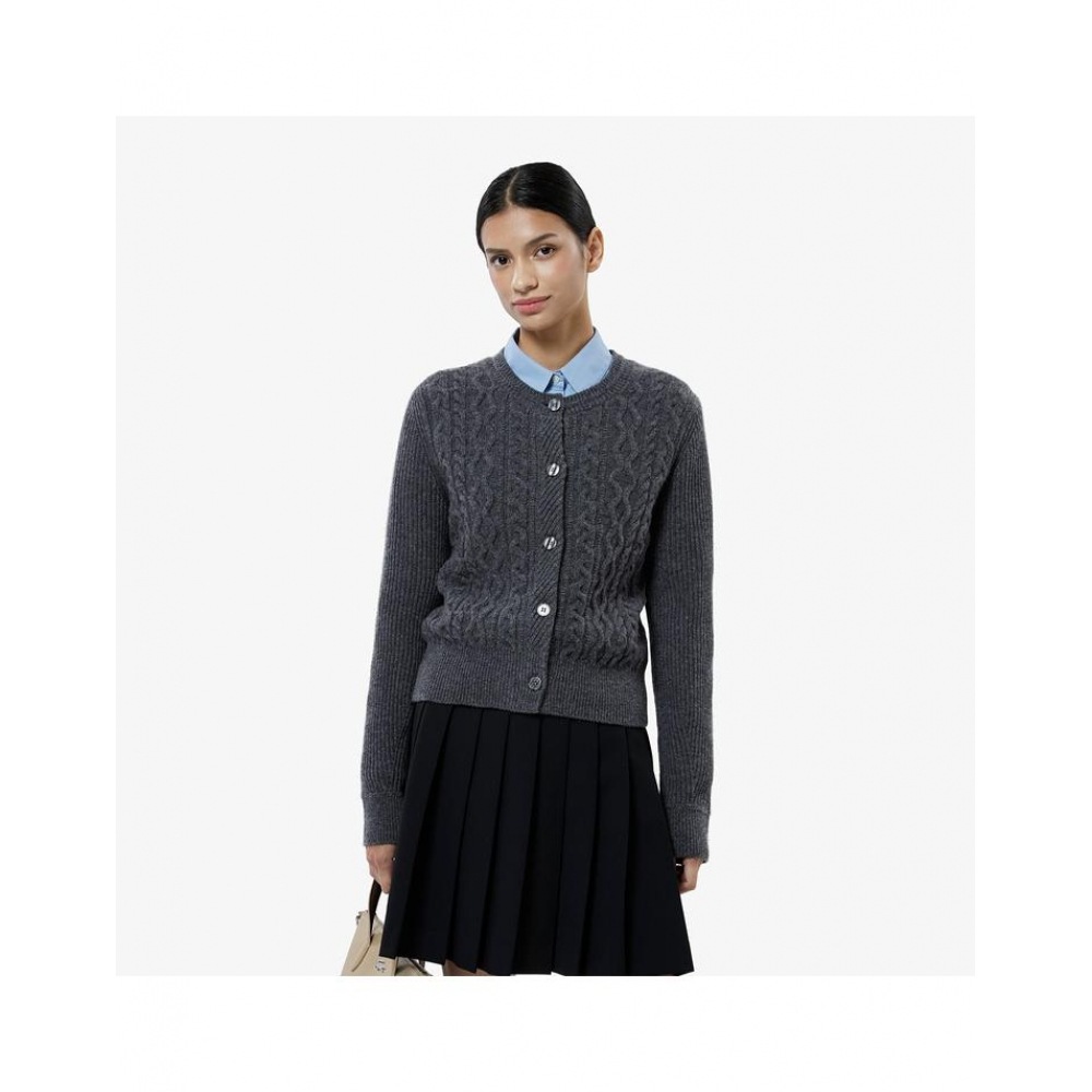 ラコステ女性用ケーブルクロップカーディガン AF789E-55N 050 37,047円
