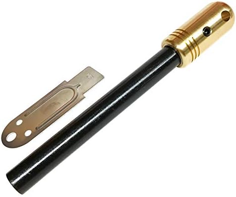 【野良道具製作所】 野良スティック真鍮(大) 真鍮削り出しハンドル 極太13mmファイアスチール (ファイアスターター/メタルマッチ) ゴールド