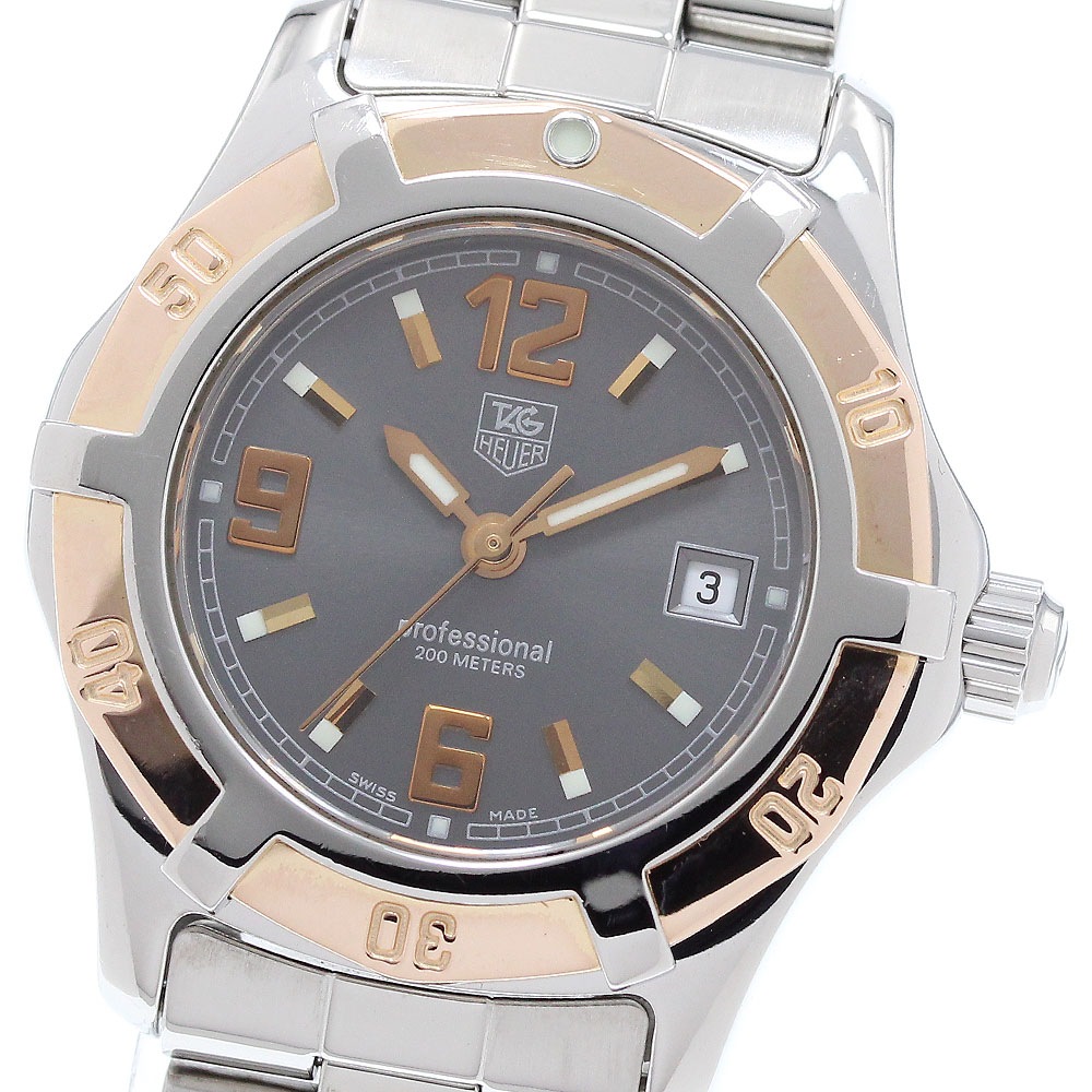 タグホイヤー TAG HEUER WN1351 エクスクルーシブ デイト クォーツ レディース _893599【中古】