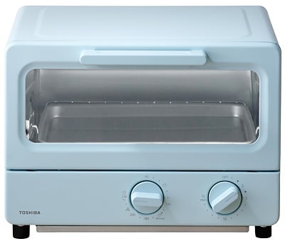 他サイト： TOSHIBA(東芝) トースター オーブントースター 2枚焼き HTR-PZ3(G) ミントグリーン 温度調節機能付き 受皿付き タイマー15分の商品画像