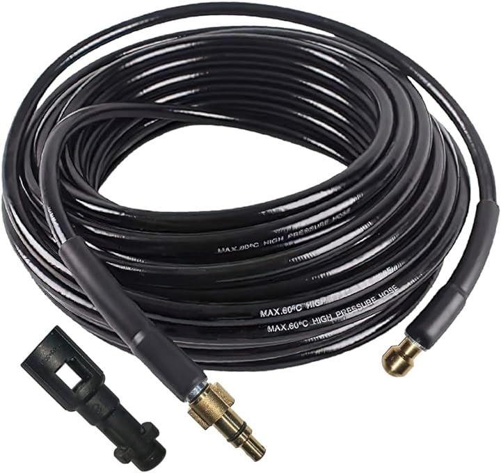 パイプクリーニングホース 配管洗浄 ケルヒャー用 karcher K2 K3 K4 K5 K6 K7 排水管 パイプクリーナーホース( 15m)