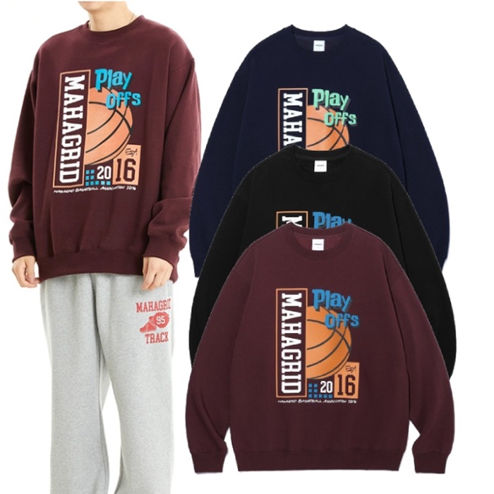 【Stray Kids着用】 PLAY OFFS SWEATSHIRT 3COLORS