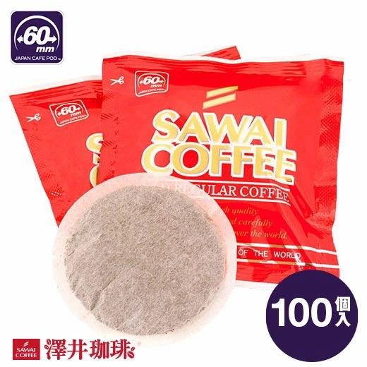 60mm専用 カフェポッド レギュラー 100袋入り