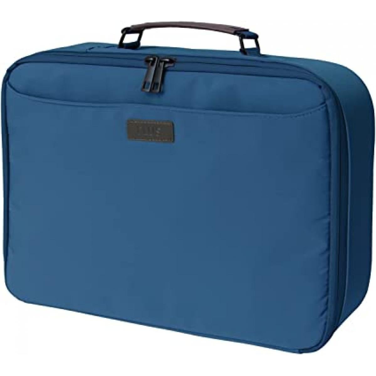 プラス PLUS TW-BG004 トビラ式収納 PCバッグ スモークブルー ケース パソコン用ケース PCケース