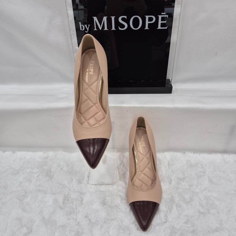 By 女性ツートン クラシック パンプス 112HT431SZ008 SKINPINK 3 JJ