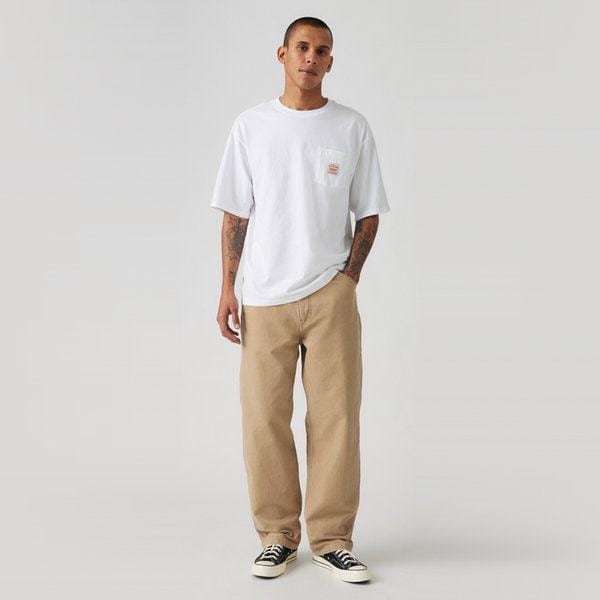 男性 568 ルーズ ストレート カーペンター デニム パンツ 558490067 (55849-0067)